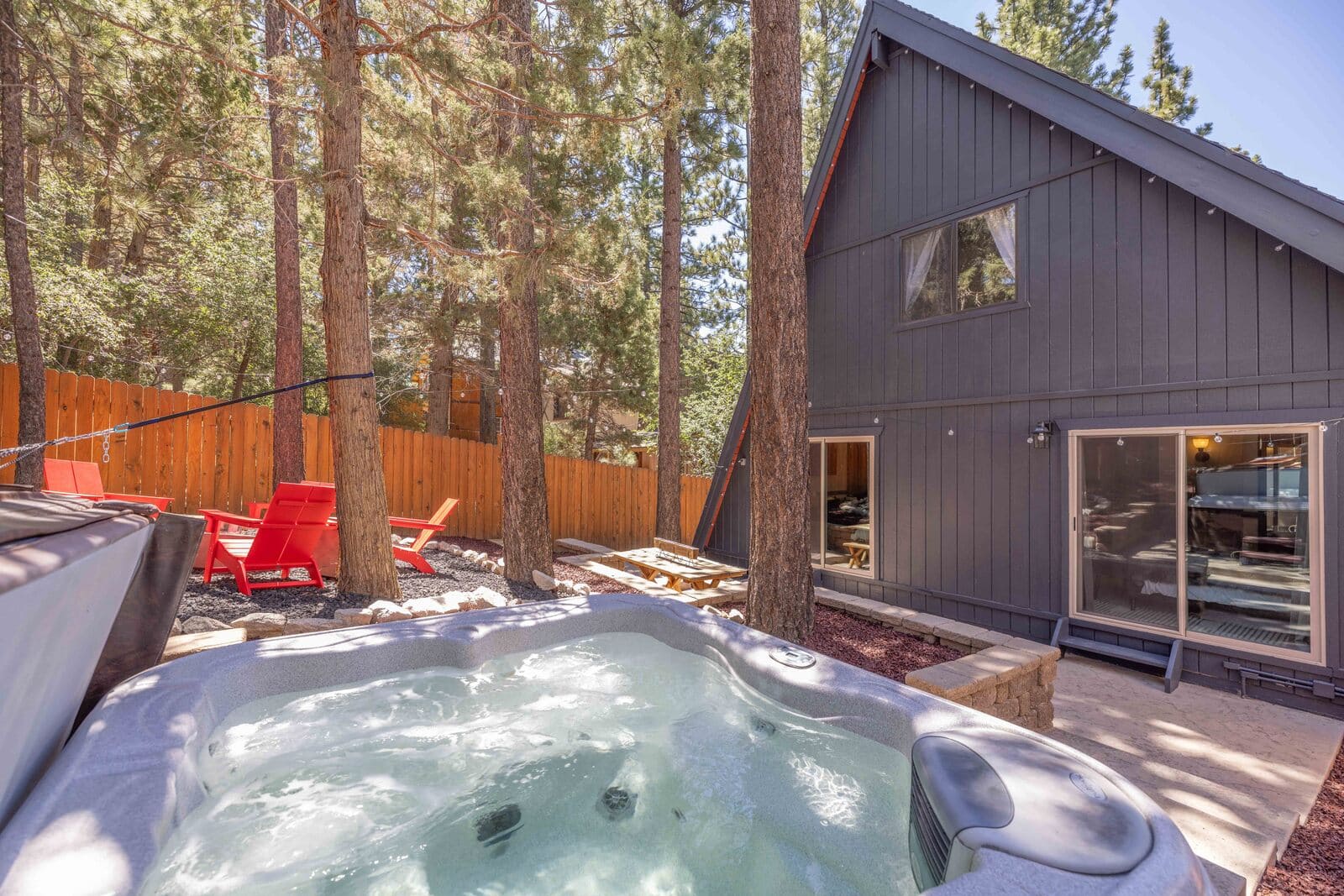 Relax at A-Frame Chalet
